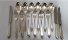 150-plated Robbe Berking Arcade Elegant Cutlery Pcs Set Silver