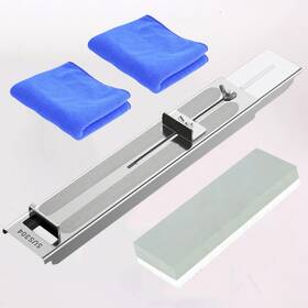 Psd021 Rocsuk Antiskid Sharpening Stone Holder - Stainless Adjustable Whetstone With