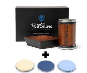 Rollsharp 860011571919 The Plus Includes 5 Sharpening Discs - Inch Get Edge With