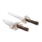 3005210474 Rose Big Serving Tooled Sky Demdaco Prairie Set Carvers