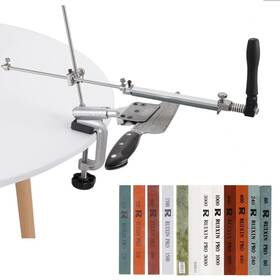 Rx-008 Ruixin Pro 763769140638 Fixed-angle Knife Sharpener Kit System With 12 Whetstones Stainless S