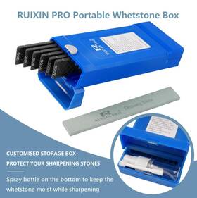 Dsa3-6 Ruixin Pro 6pc Diamond Knife Sharpening Stones Set New