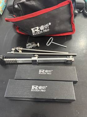 Ruixinprorx008 Ruixin Pro Rx-008 Knife Sharpener System And 4-sided Diamond Sharpening Hone Block