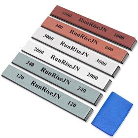 Runrisejn 797417920402 6 Pcs Knife Sharpening Stones For Sharpener With Fixed Angle Sharpen Inch