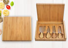 Rw7009-np Monogram Online Piece Stainless Steel Bamboo Cheese Utensils 793923885266