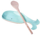 S157002 X6 Mozlly Twos Company Might As Whale Aqua Blue 769498055656