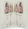 S600 Maybach Mercedes Robbe Berking Pair Of Champagne Flutes Silver Plated