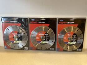 07660702786 Saint-gobain Abrasives Inc 3 Pack Norton 7660702786 Segmented Diamond Circular Saw Blades 7 Dia. Inch