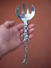 175343 Salad Michael Aram Ocean Silver Pair Metal Servers Coral India