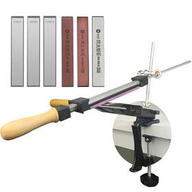 Sattinrod 635405105236 Black Knife Sharpener System Precise Angle Adjustment 360 Flipping Design P