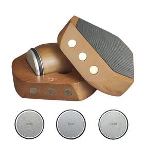 Sattinrod 635405924950 3 Angle Rolling Knife Sharpener Sharpening With Diamond And Ceramic Fo