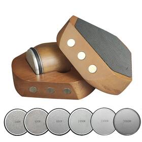 Sattinrod 635405924967 3 Angle Rolling Knife Sharpener Sharpening With Diamond And Ceramic Fo
