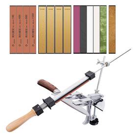 Sattinrod 651358089508 Knife Sharpener System Precise Angle Adjustment 360 Flipping Design Pro Sta