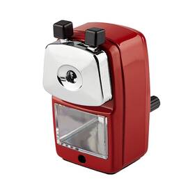 16274615835952 Saycker Pencil Sharpener School Office Desktop Hand Crank Manual Free Size Red