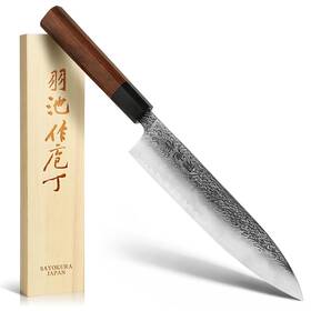 Dj01-2 Sayokura Japanese Chef Knife Professional Kitchen Knives With Vg10 Steel Core 8.27 I