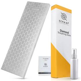 Schaaf Wood Carving Tools 670739085861 Diamond Sharpening Stone Set 2 Sided Fine/coarse 1000/400 Grit Knife Sharpen
