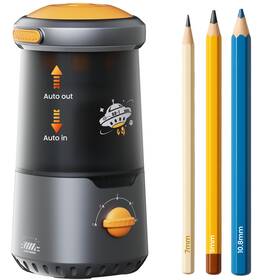 Az2051vc-01 Scribanx Electric Pencil Sharpener Fully Automatic For Dark Gray