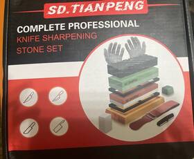 Sd Tianpeng 063541183051 Whetstone Knife Sharpening Stone Kit - Professional Sharpener Set