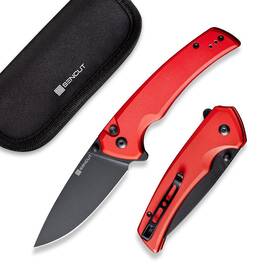 S21022b-2 Sencut Button Lock Pocket Knife For Edc Serene Folding Thumb Stud And F