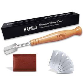 Senvasfa 824918825520 Bread Lame Premium Long Handle Scoring Tool Hand Crafted Doug