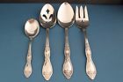 Serving Tablespoon Pierced Meat Fork Oneida Wm Rogers Deluxe Huntington