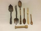 Serving14.95 Vintage Wooden Utensils