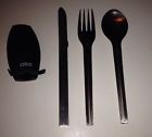 16501 Sets Plastic Portable Snap- Flatware Piece Cover 4 - 3