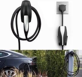 Tscableholder-01 Seven Sparta Charging Cable Holder With Chassis Bracket Compatible Tesla Mo