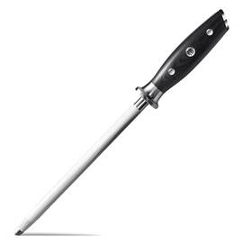 Szcs-2018-001 Shan Zu Professional Sharpening Fine Honing Rod Steel Kitchen Knife Sharpener