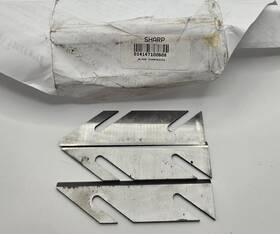 Sharp 014147100608 Qty 3 Stainless Steel Sharpening Blade