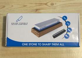 Sharp Pebble 744759704870 Premium Whetstone Knife Sharpening Stone 2 Side Grit 1000/6000