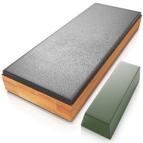 Sharp Pebble 792481369065 Premium Leather Strop For Knife Sharpening With Polishing Compound - Sharpeni