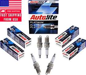 Ka-qmsx-q7fn Sharp Pebble Autolite Platinum Ap5224 Automotive Replacement Spark Plugs 4 Pack