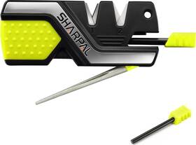 101n-g Sharpal Kitchen Pocket Knife Sharpener Survival Camping Tool With 2 Fire