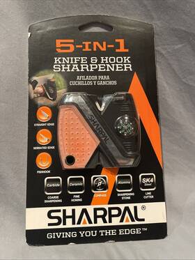102n Sharpal Knife Sharpener 5-in-1 - Free Shipping
