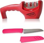 Sharpchef Diamond Knife Sharpener System For Ceramic Steel Blades Includes New 731236561811