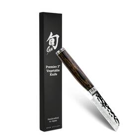 Tdm0714 Shun Premier 3 Inch Vegetable Knife Handcrafted Japanese Vg-max Core With