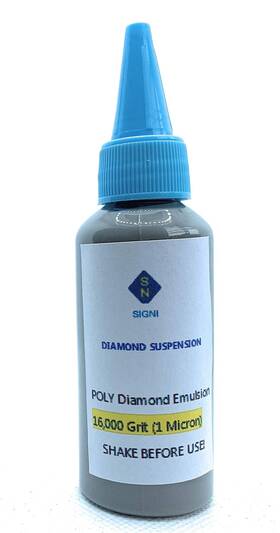 Signi 793513613675 1 Micron Poly Diamond Stropping Emulsion Suspension 30ml 16 000 Grit