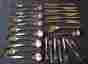 Sil-1860 Unbranded Vintage 27 Pieces Michelin Cuttlery Flatware