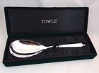 T867309 Silverplated 4 Towle 3 Nib " Silversmiths 10 Serving Spoon Copenhagen