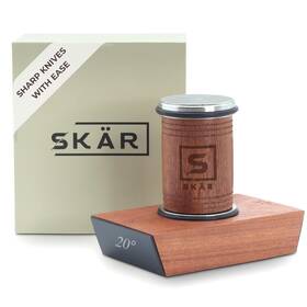Sk R 860012442614 Rolling Knife Sharpener Kit - Premium Solid Wood For Knives