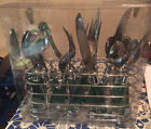 55520mc2 Sku Cambridge Duplex Green Pieces Flatware Stainless Set 732316653020