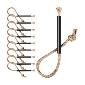 Tube-1392 Skylety 10 Pcs Tinder Fire Starter Rope With Survival Wick Cord Tind... Fast Ship