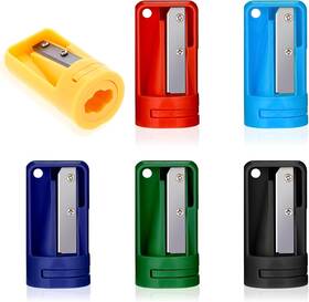 Pkc1pab1 Sliverdew 603940 1 6 Pack Carpenter Pencil Sharpener Colourful Manual Portable