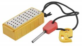 50562 Smith S Sharpeners Smiths Abrasives Natural Tinder Maker With Fire Starter Clam Pack #50562