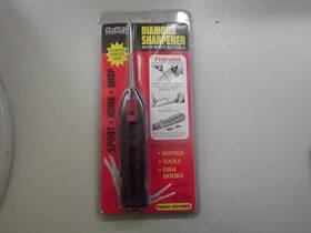 Smiths 027925012642 Diamond Knife Sharpener New Old Store Stock