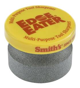 Smiths 027925509104 Smith S 50910 Edge Eater Sharpening Stone Coarse Grit Lawn And Garden Tools Yel