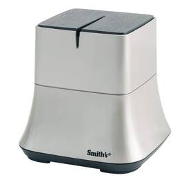 51030 Smiths Mesa Single Slot Electric Knife Pener - Silver Abrasive