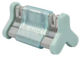 51137 Smiths Smith Slide Sharp Edge Grip 4-slot Sharpener - Turquoise Compact N