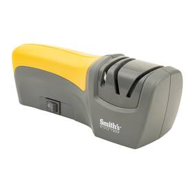 50005 Smiths 824365008064 Edge Pro Compact Electric Knife Sharpener - Yellow And Grey Straight Ed